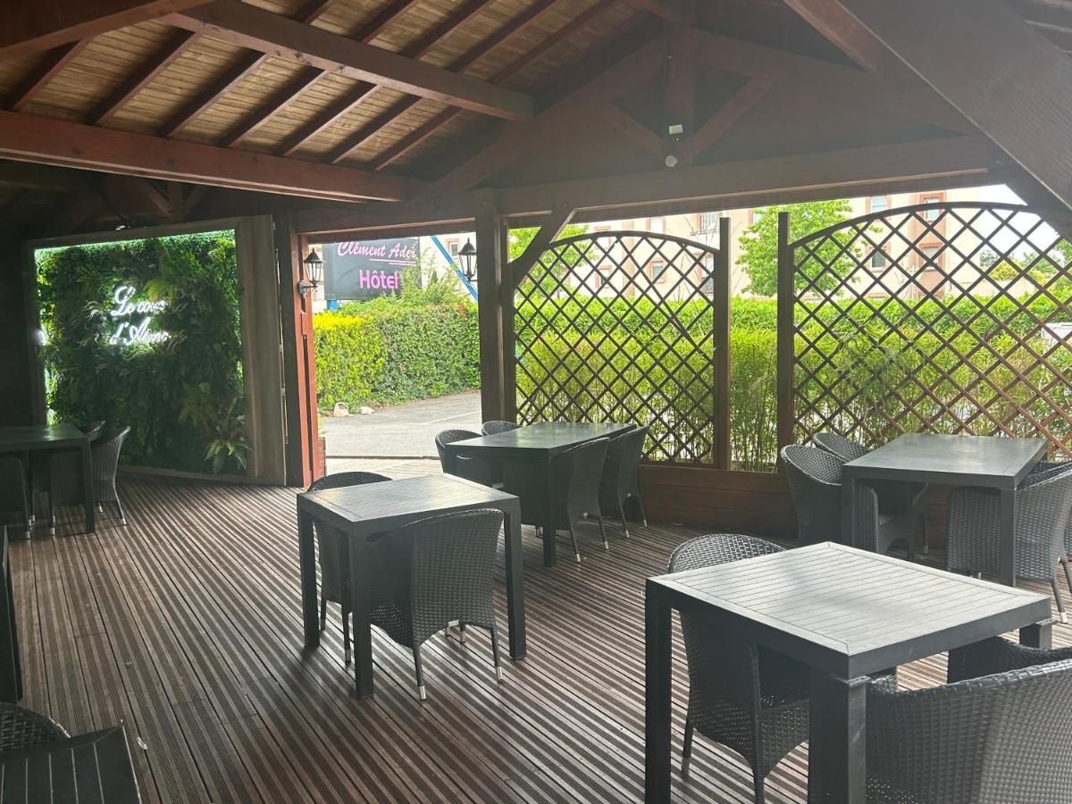 Hotel Restaurant Clement Ader Muret Exterior foto